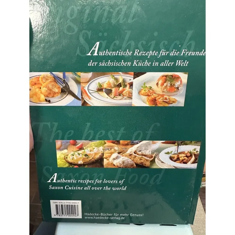 Original Sächsisch - The Best of Saxonian Food - Hardcover‎ Reinhard Lämmel
